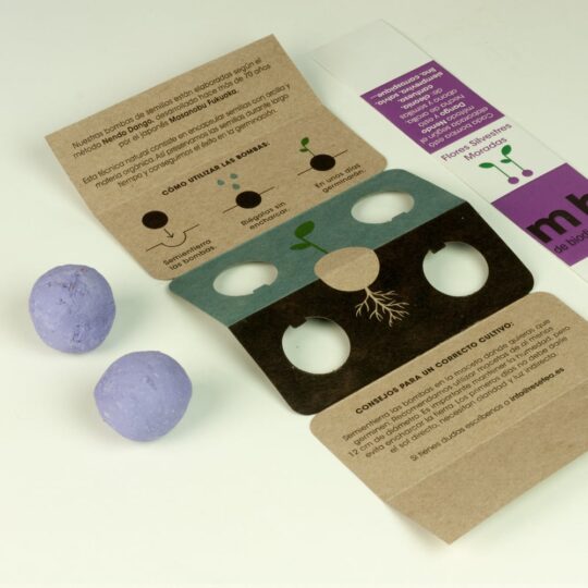 Bombas de biodiversidad de Flores Silvestres Moradas - Imagen 3