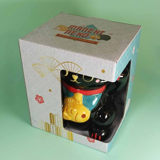 Maneki neko negro - Imagen 6