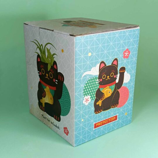 Maneki neko negro - Imagen 7