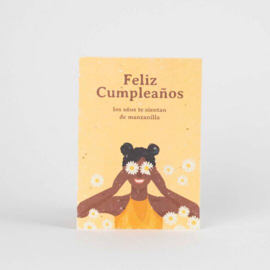 Postal Plantable – Feliz cumpleaños