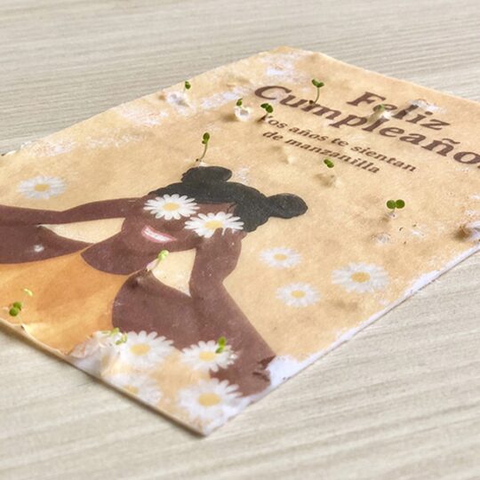 Postal Plantable – Feliz cumpleaños - Imagen 3