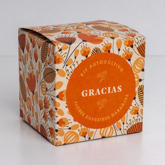 Kit d'autocultiu amb missatge: Gràcies