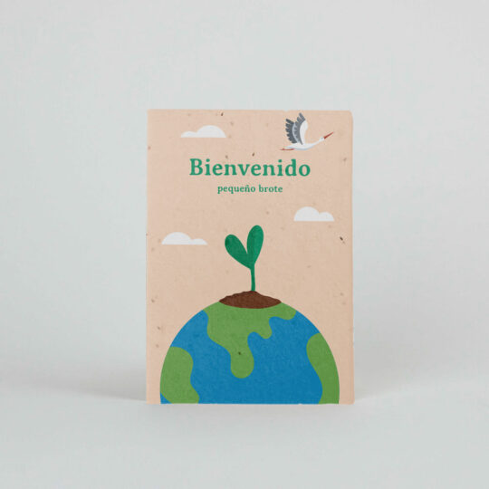 Bienvenido pequeño brote